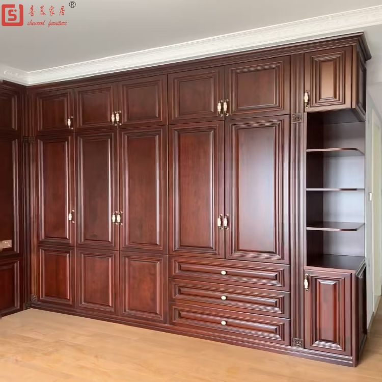 北京原木家具定制廠家 純實(shí)木衣柜定制與實(shí)木衣柜的優(yōu)勢(shì)